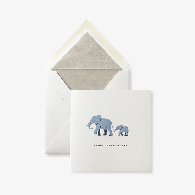 Fathers Day Elephants Card