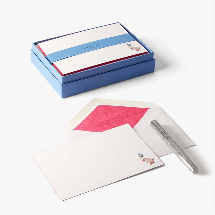 Smythson Smythson x Peter Rabbit and Friends Correspondence Cards WHITE WOVE