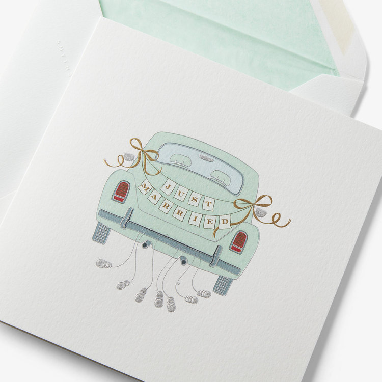 Wedding Car Card