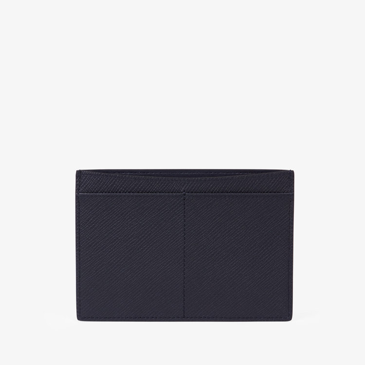 Smythson Panama Passport Sleeve NAVY