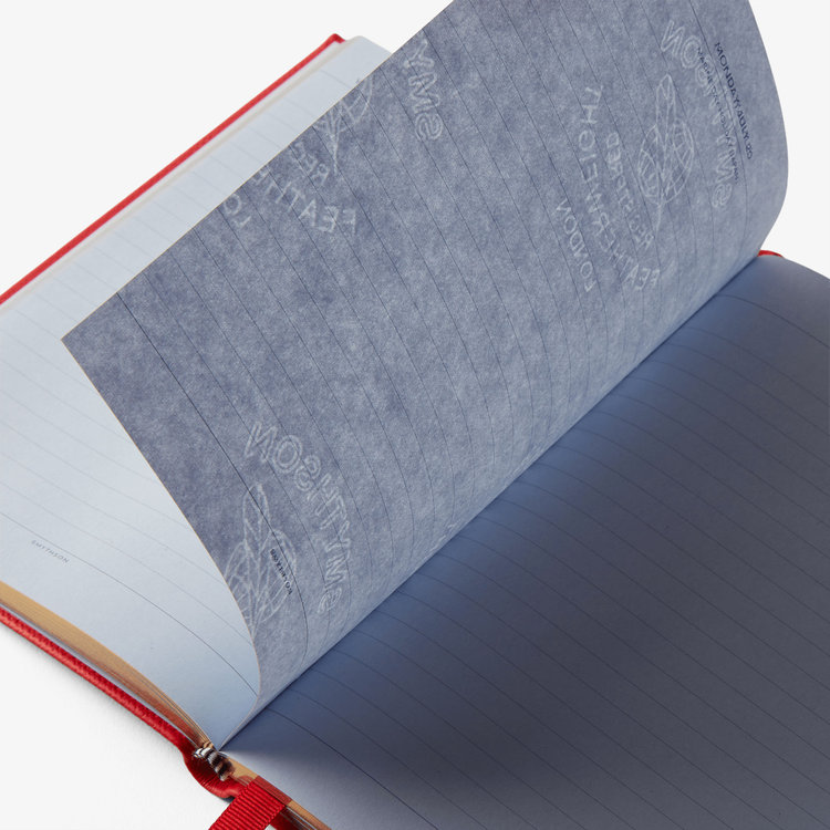 Smythson 【予約】2027 Soho Daily Diary in Pastegrain SCARLET RED