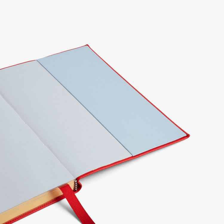 Smythson 【予約】2027 Soho Daily Diary in Pastegrain SCARLET RED