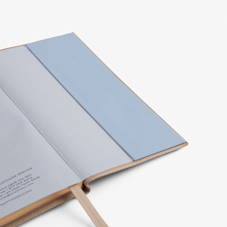 Smythson 【予約】2027 Panama Weekly Diary in Pastegrain SANDSTONE