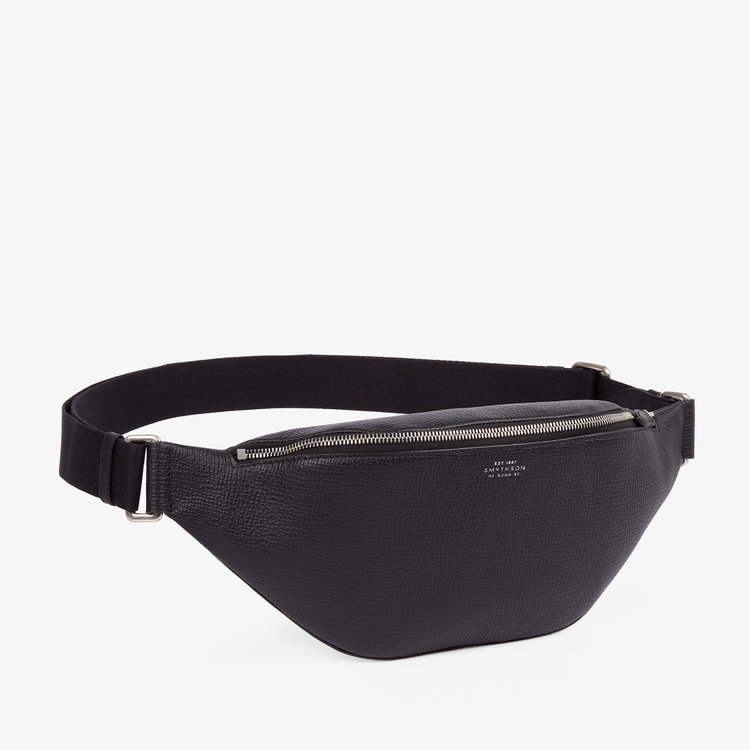 Smythson Sling Bag in Ludlow BLACK