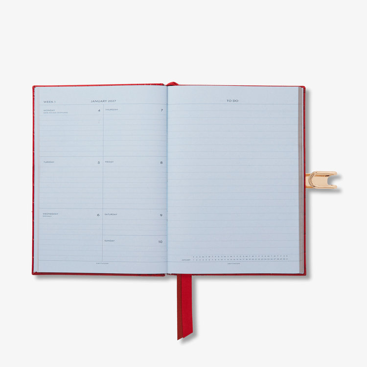 【ポイント10%還元】2027 Soho Weekly Diary with Slide in Mara