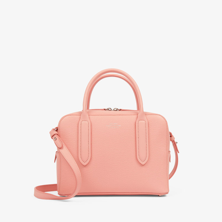 Smythson Ludlow Mini Lytton Bag BLOSSOM