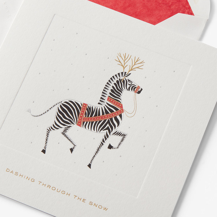 Smythson Zebra 10CE WHITE WOVE