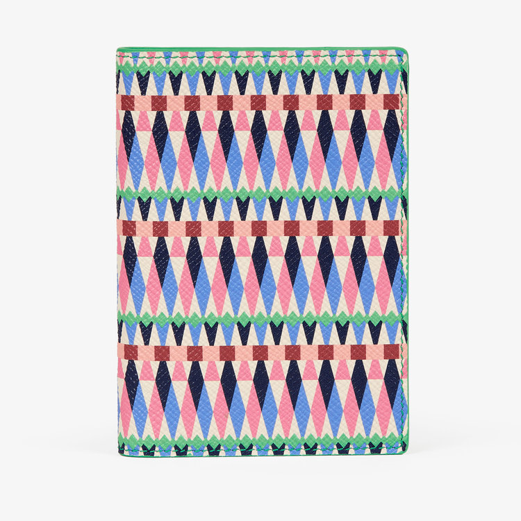 Passport Cover in Panama Harlequin