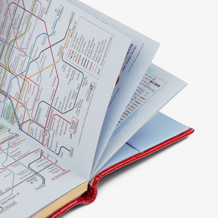 Smythson Mara 2026 Panama Weekly Diary  RED