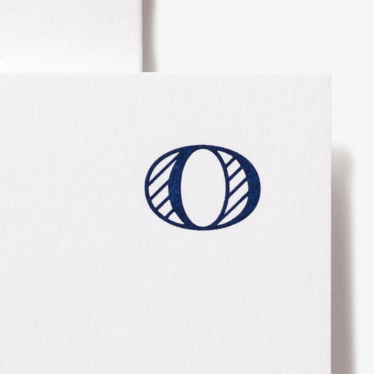 Initial O Alphabet 10 Card Set