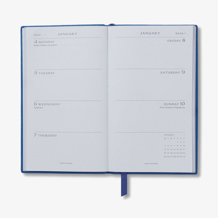 【予約】2027 Panama Weekly Diary in Pastegrain