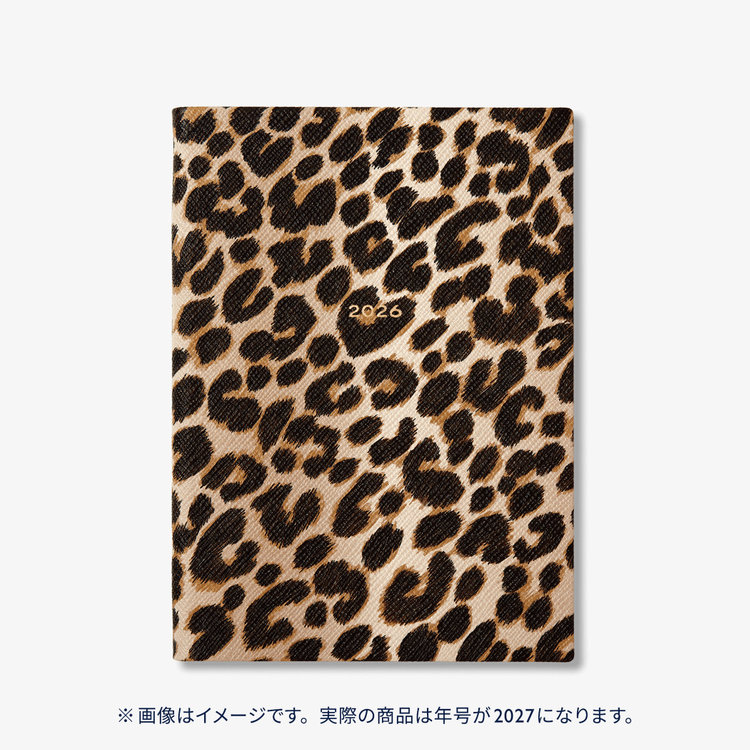 【予約】2027 Soho Weekly Diary in Panama Leopard
