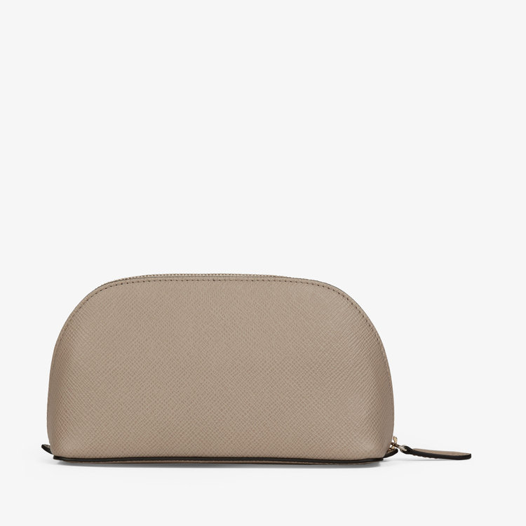 Smythson Panama Cosmetic Case SANDSTONE