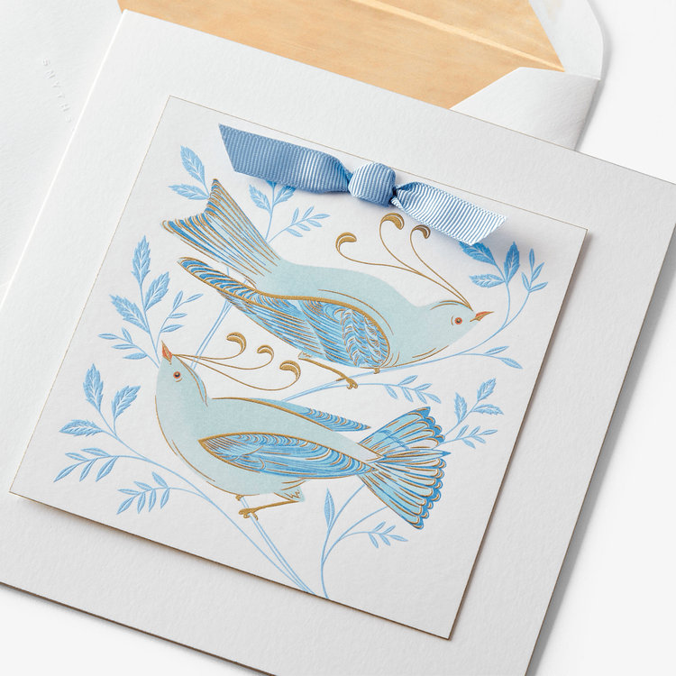 Greeting Birds Card