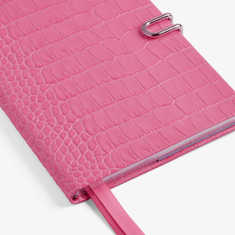 Smythson 【ポイント10%還元】2027 Soho Weekly Diary with Slide in Mara FLAMINGO