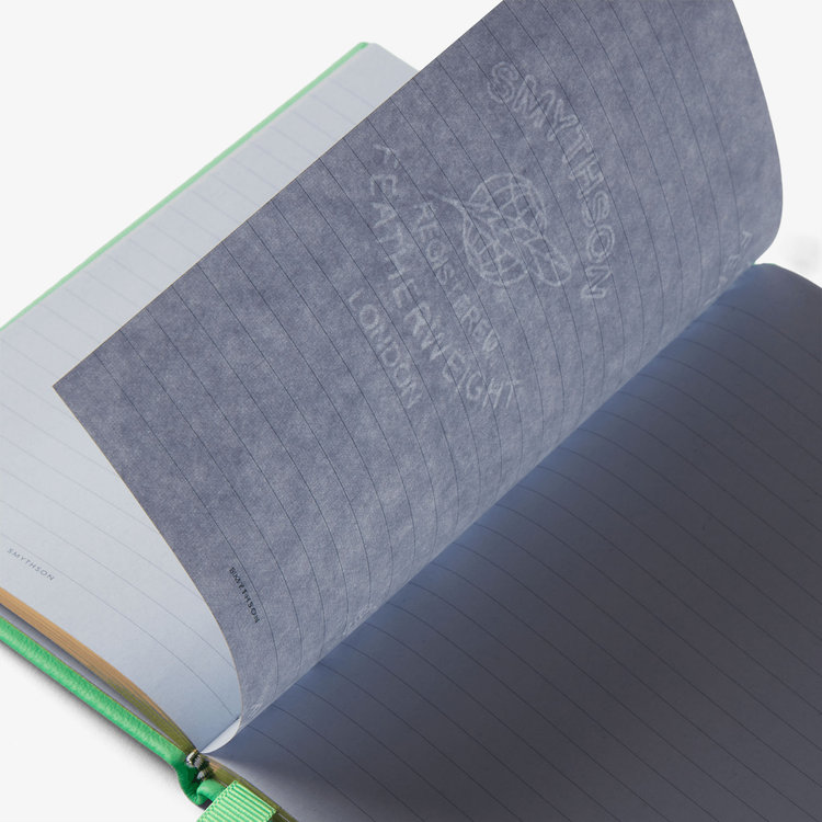 Smythson Pastegrain Chelsea Notebook SHAMROCK