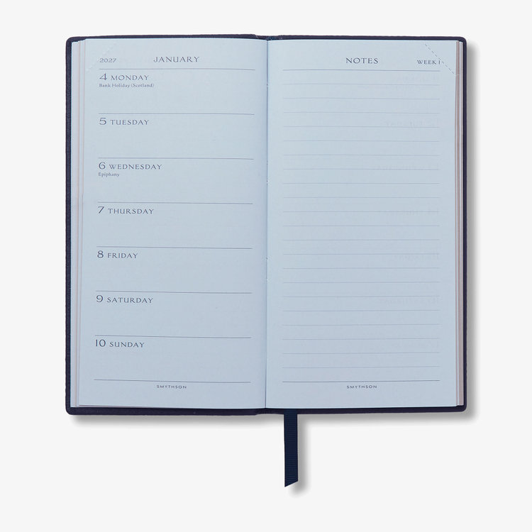 2027 Memoranda Weekly Diary in Pastegrain