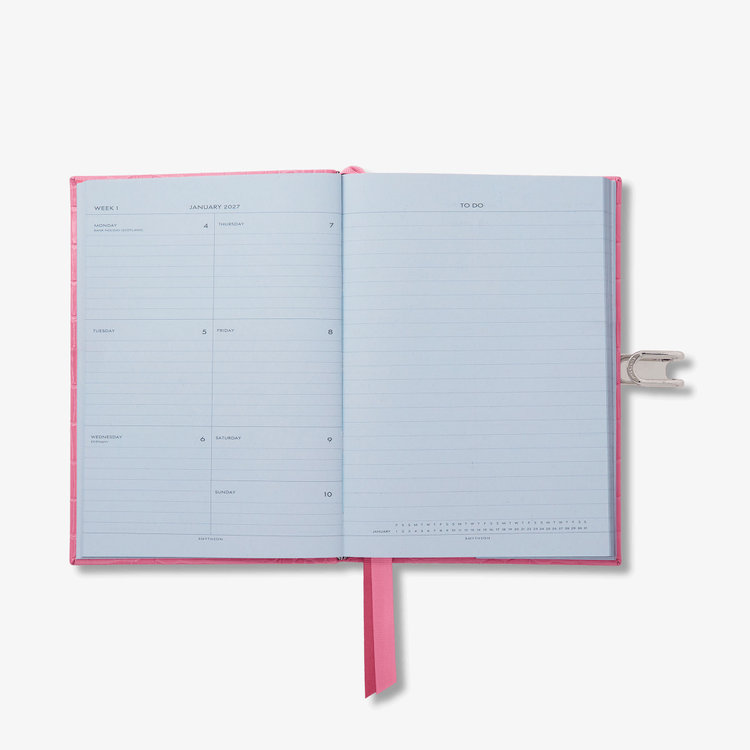 【ポイント10%還元】2027 Soho Weekly Diary with Slide in Mara
