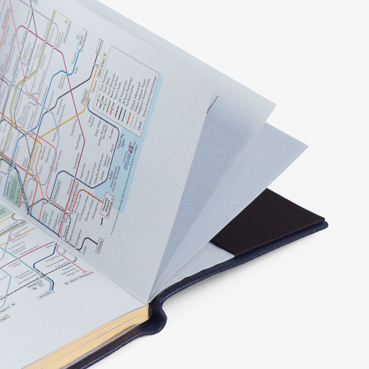 Smythson 2027 Memoranda Weekly Diary in Pastegrain NAVY