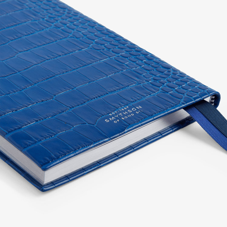 Smythson 【予約】2027 Soho Weekly Diary with Slide in Mara CERULEAN