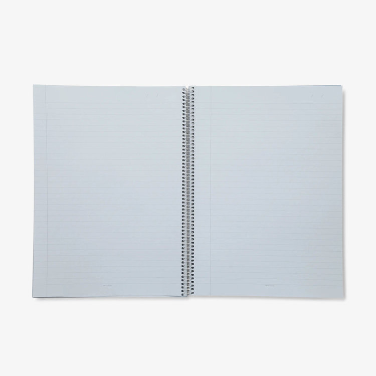 Smythson A5 Spiral Bound Refill NILE BLUE