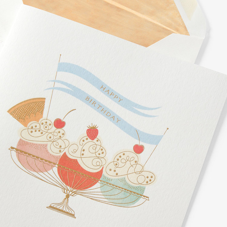 Birthdayday Sundae Card