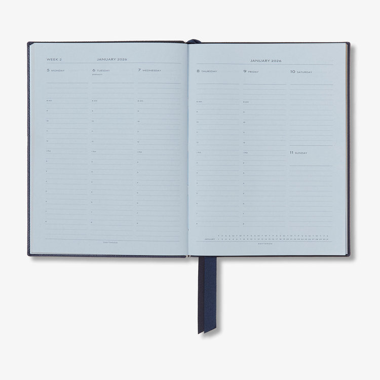 【予約】2027 Soho Vertical Weekly Diary in Pastegrain