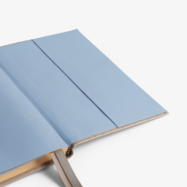 Smythson Mara 2026 Soho Weekly Diary SANDSTONE