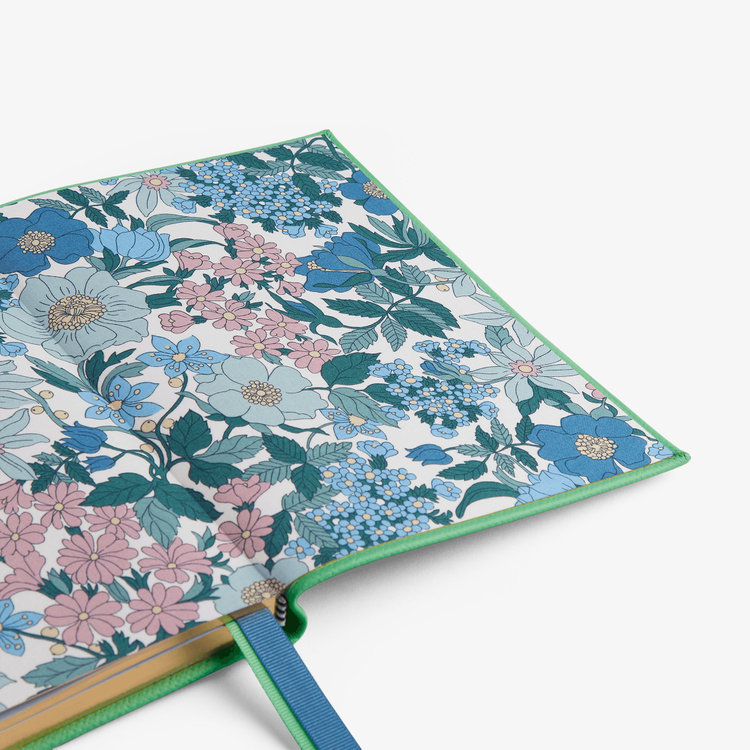 Smythson 2027 Soho Liberty Weekly Diary in Pastegrain SHAMROCK