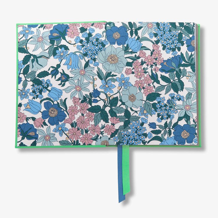 Smythson 2027 Soho Liberty Weekly Diary in Pastegrain SHAMROCK