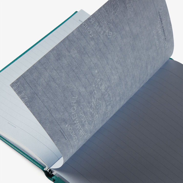 Smythson Pastegrain 2026 Soho Daily Diary PETROL