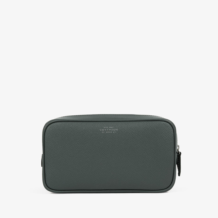 Double Zip Washbag in Panama