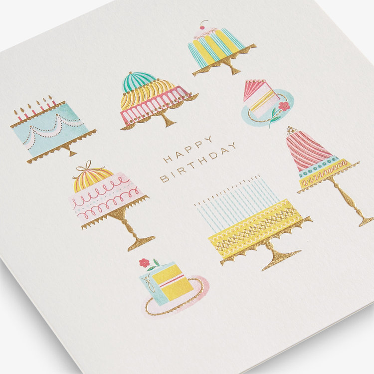 Birthday Cakes Card