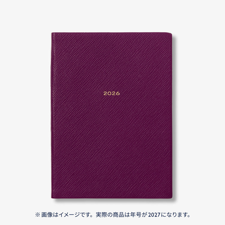 【予約】2027 Soho Liberty Weekly Diary in Pastegrain
