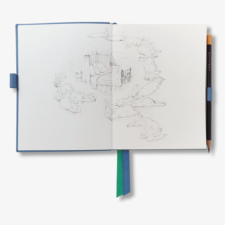 Smythson x Peter Rabbit and Friends Soho Sketchbook in Panama