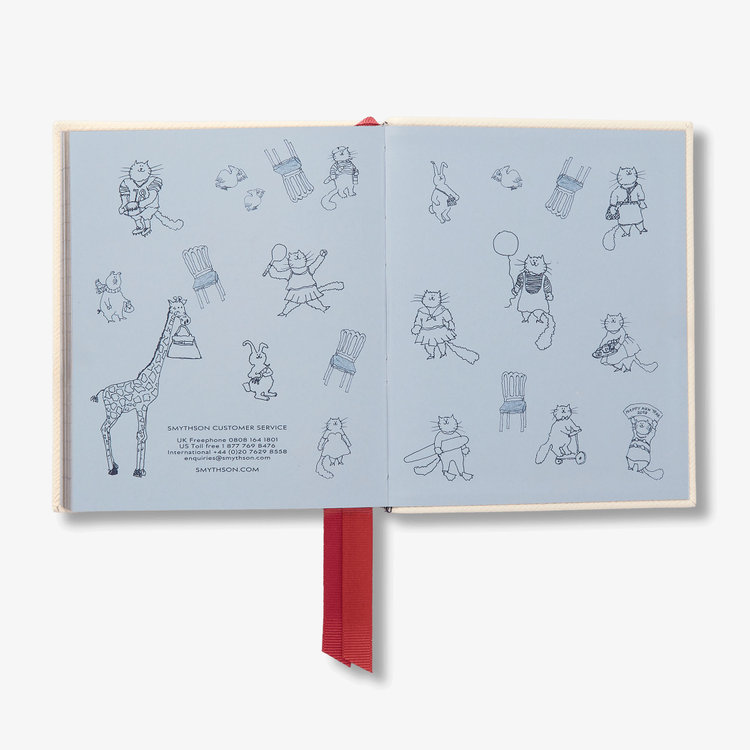 Smythson Smythson x Grace Coddington 2027 Premier Fashion Diary in Panama LINEN