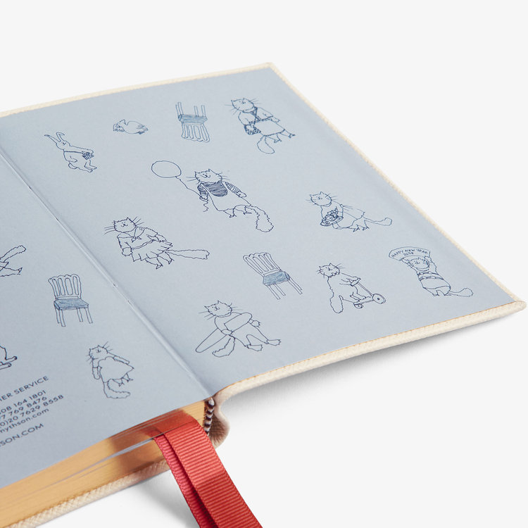 Smythson Smythson x Grace Coddington 2027 Premier Fashion Diary in Panama LINEN