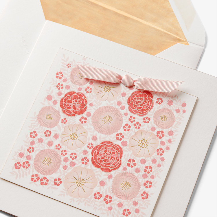 Greeting Florals Card