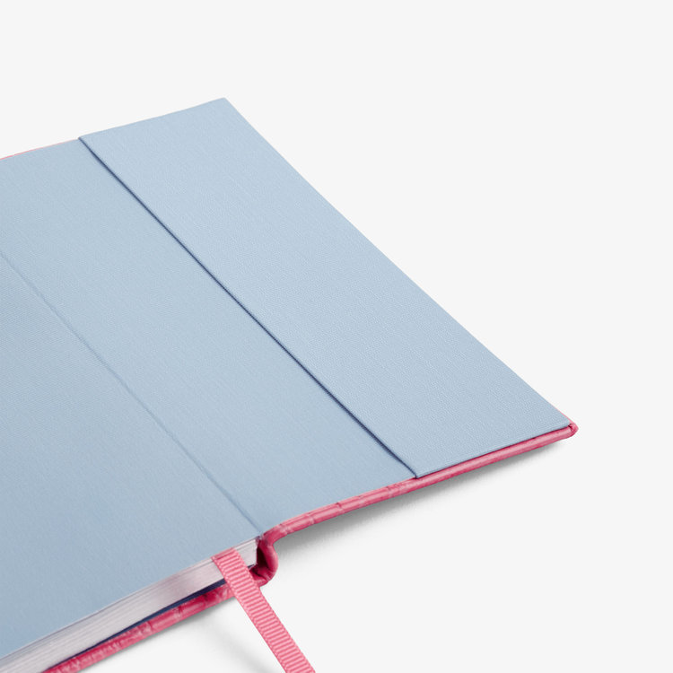 Smythson 【予約】2027 Panama Weekly Diary in Mara FLAMINGO