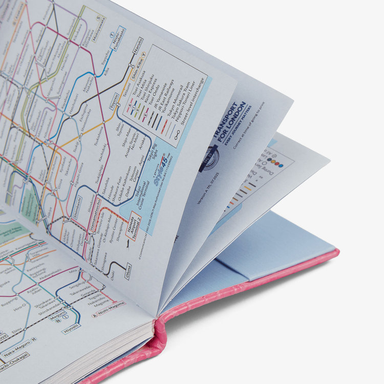 Smythson 【予約】2027 Panama Weekly Diary in Mara FLAMINGO