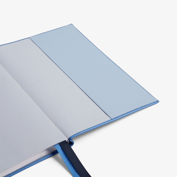 Smythson 【ポイント10%還元】2027 Soho Stars Weekly Diary in Pastegrain NILE BLUE