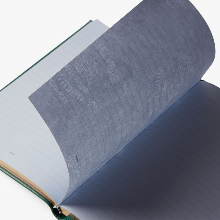 Smythson Burberry x Smythson Soho Notebook in Pastegrain FOREST