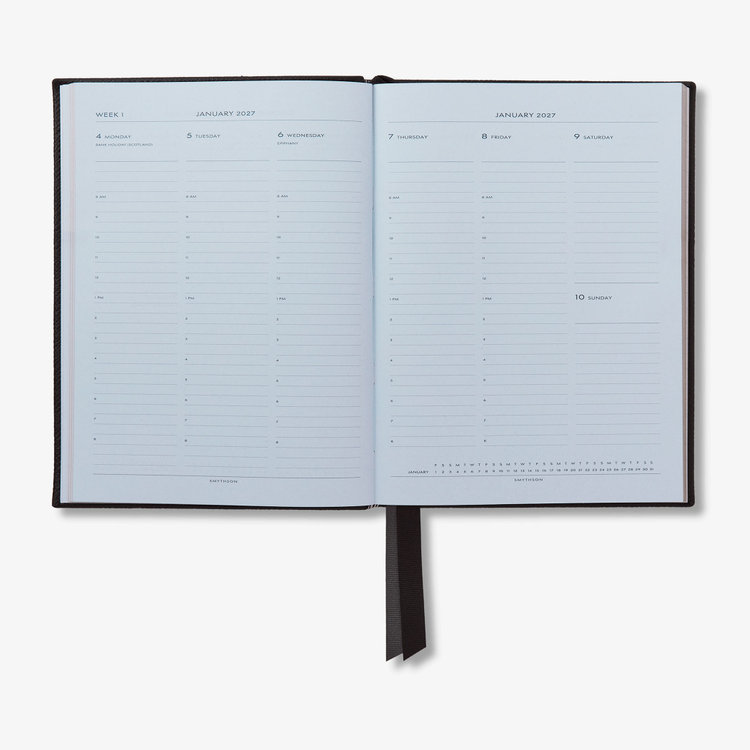 2027 Soho Vertical Weekly Diary in Pastegrain
