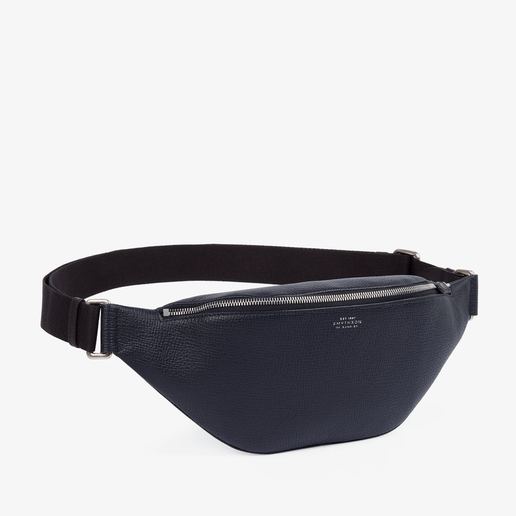 Smythson Sling Bag in Ludlow NAVY