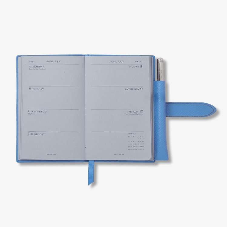 2027 Wafer Weekly Diary with Pencil in Pastegrain