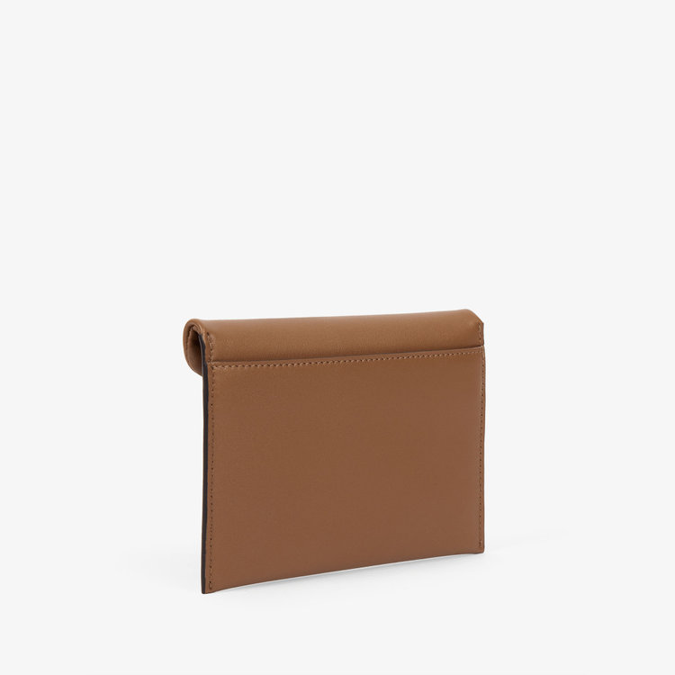 Smythson Envelope Pouch in Milton TRUFFLE