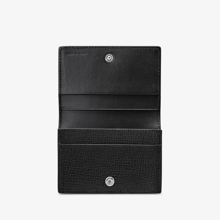 Ludlow Folded Card Case With Snap Closure 