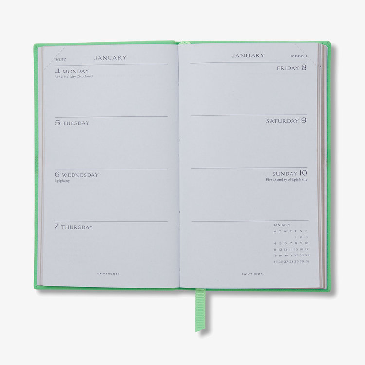 【予約】2027 Panama Weekly Diary in Pastegrain