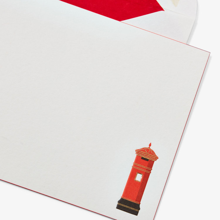 British Postbox 10 Card Set