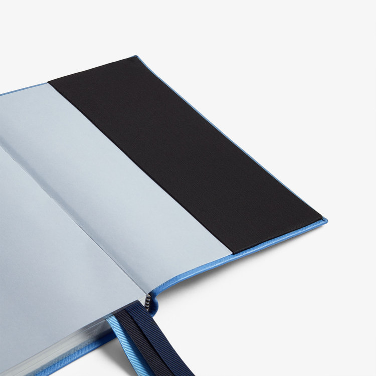 Smythson Pastegrain Soho Planner NILE BLUE